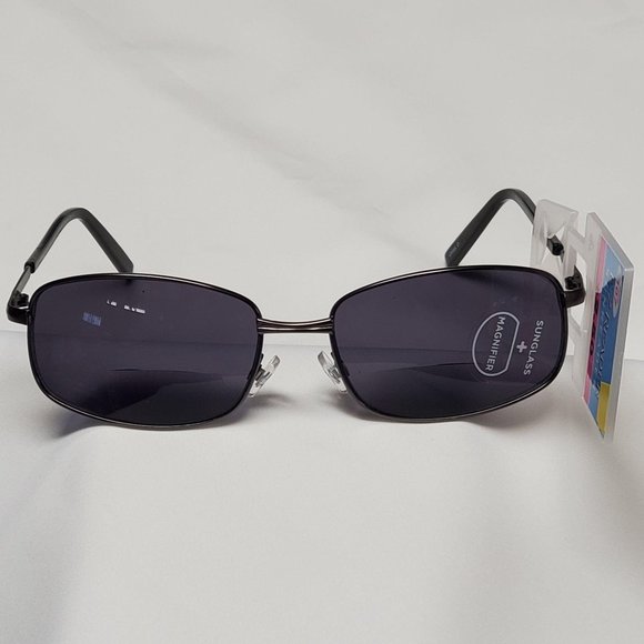 E-Z Reader Sun Reader +2.50 Gunmetal - Picture 2 of 6